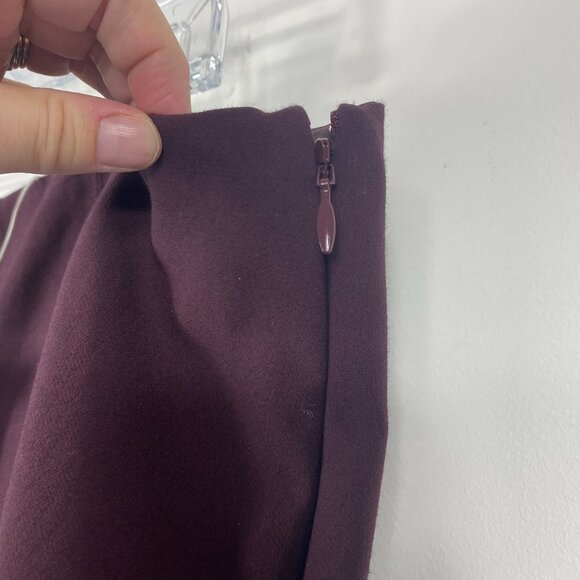 NWT VINCE Pants Plus Size Maroon Burgundy Purple Pull On Career Pants XXXL 3X - Picture 4 of 16